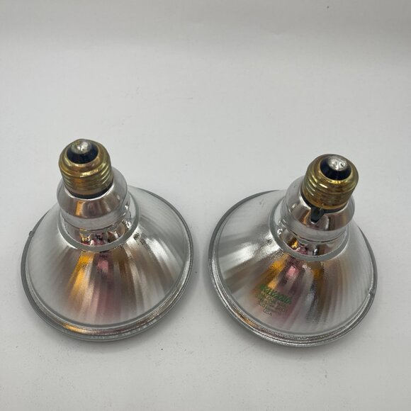 Sylvania Double Life Halogen Spot Light Bulb 2 Pack Open Box 45W Indoor Outdoor - Picture 8 of 11